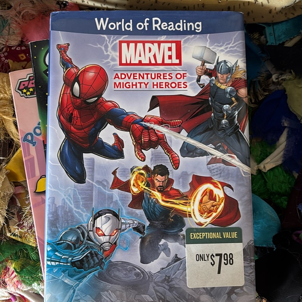 World Of Reading Marvel Adventures Of Mighty Heroes Book